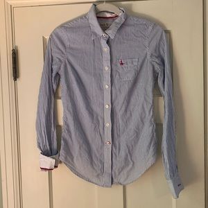 Blue and White button down